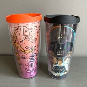 Tervis Star Wars Classic Double Wall Insulated Tumbler Lid Set- 24 oz USA RARE